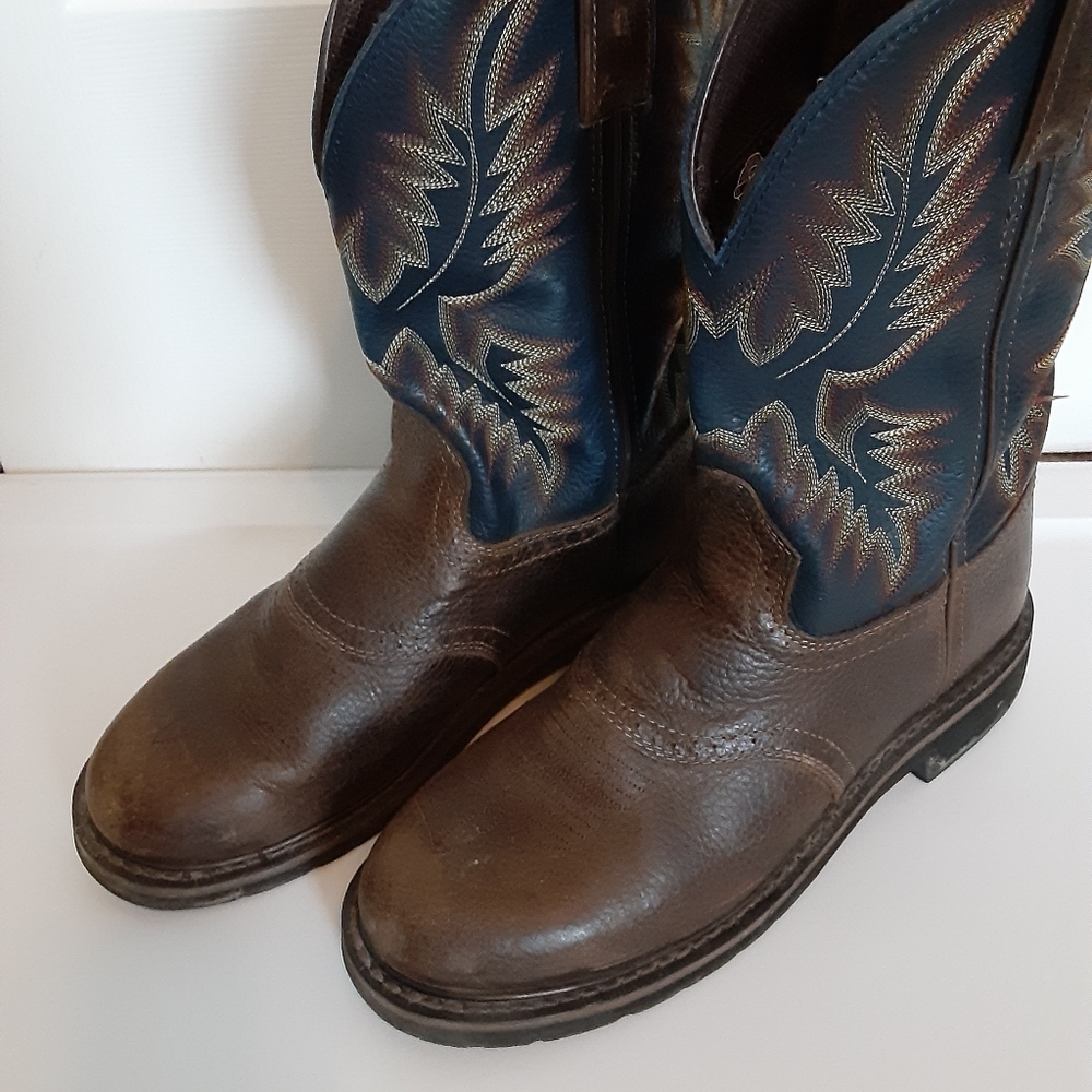 Justin work boots